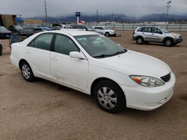 4T1BE32K83U203771 - 2003 TOYOTA CAMRY LE WHITE photo 4