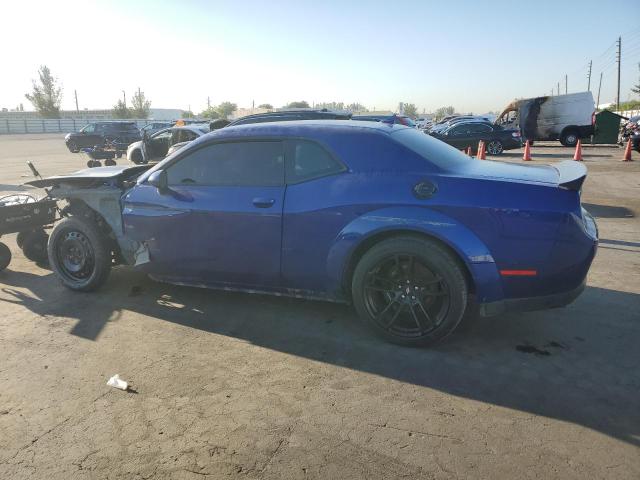 2C3CDZFJXLH210602 - 2020 DODGE CHALLENGER R/T SCAT PACK BLUE photo 2