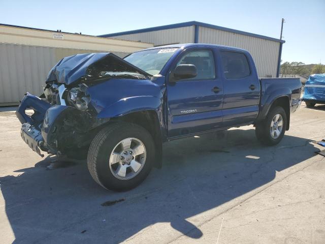 5TFJU4GN6FX086660 - 2015 TOYOTA TACOMA DOUBLE CAB PRERUNNER BLUE photo 1