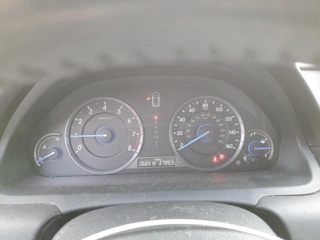 5J6TF1H5XCL000621 - 2012 HONDA CROSSTOUR EXL თეთრი ფოტო 9