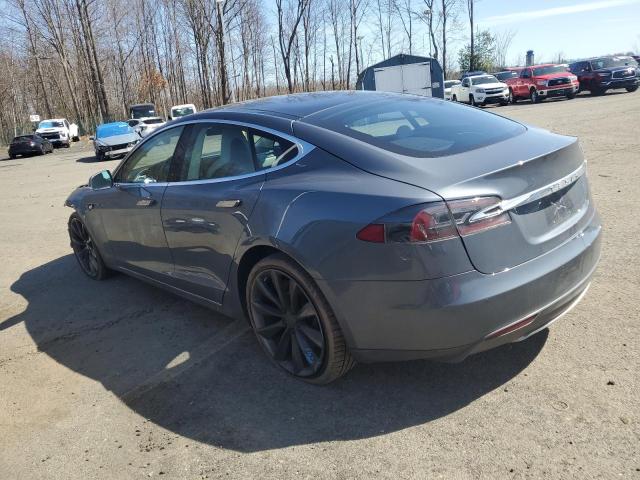 5YJSA1CP1DFP22962 - 2013 TESLA MODEL S 灰色 照片 2