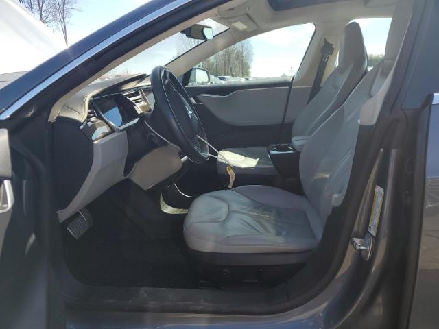 5YJSA1CP1DFP22962 - 2013 TESLA MODEL S 灰色 照片 7