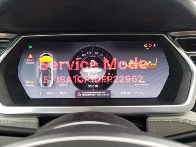 5YJSA1CP1DFP22962 - 2013 TESLA MODEL S 灰色 照片 9