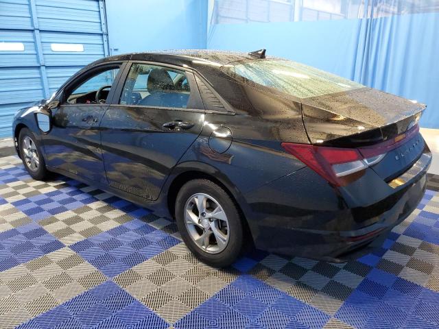 5NPLL4AG0MH048436 - 2021 HYUNDAI ELANTRA SE BLACK photo 2