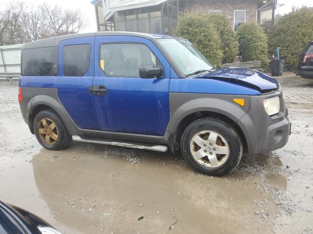 5J6YH28634L005711 - 2004 HONDA ELEMENT EX BLUE photo 4