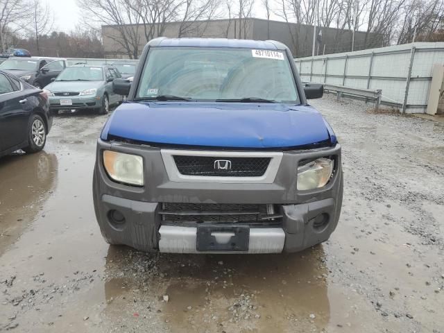 5J6YH28634L005711 - 2004 HONDA ELEMENT EX BLUE photo 5