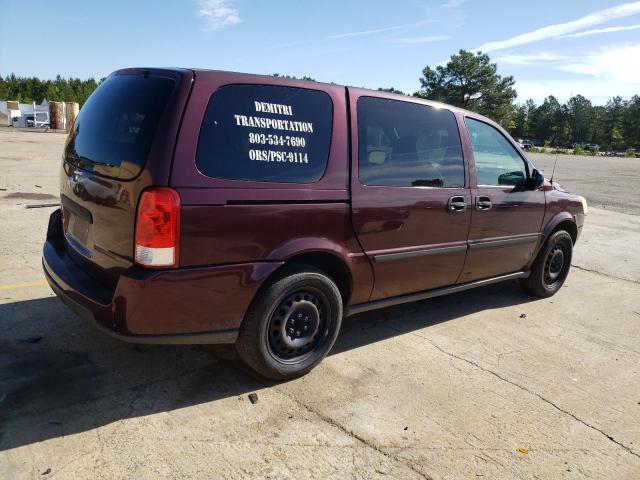 1GNDV23197D116861 - 2007 CHEVROLET UPLANDER LS MAROON photo 3