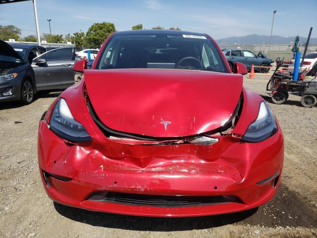 5YJYGDEE9MF087270 - 2021 TESLA MODEL Y RED photo 5