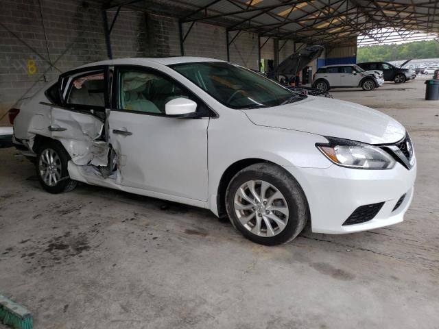 3N1AB7AP5HY295782 - 2017 NISSAN SENTRA SV S WHITE photo 4