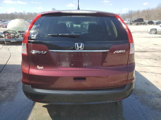 5J6RM4H51DL036295 - 2013 HONDA CR-V EX BURGUNDY photo 6