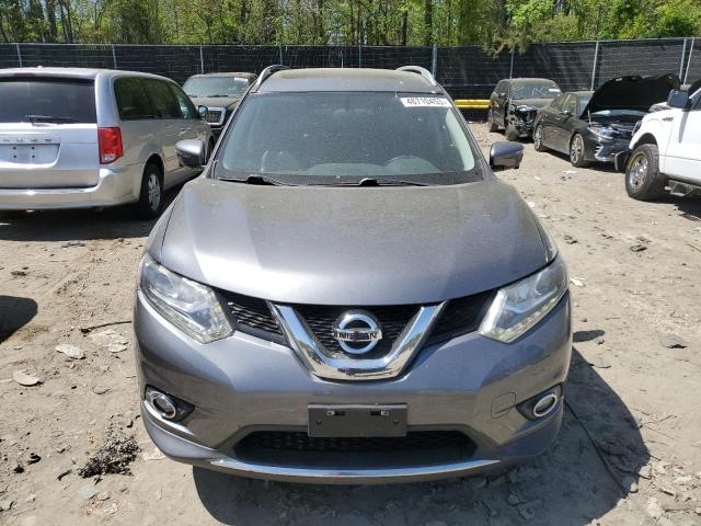 5N1AT2MV7GC870944 - 2016 NISSAN ROGUE S GRAY photo 5