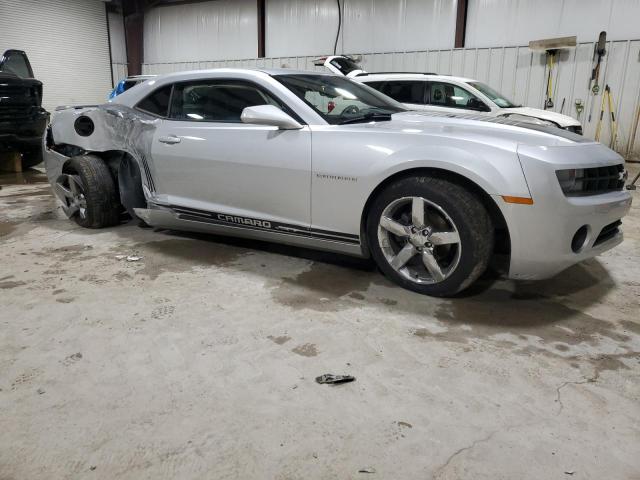 2G1FC1E33C9171581 - 2012 CHEVROLET CAMARO LT SILVER photo 4