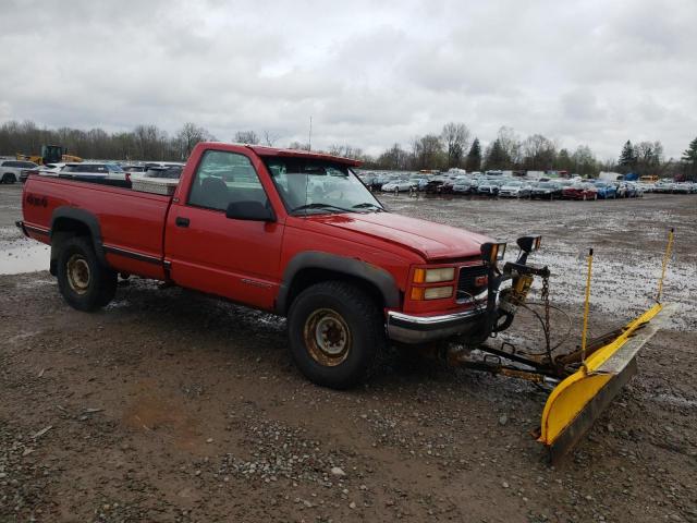 1GTGK24K8SZ568740 - 1995 GMC SIERRA K2500 RED photo 4