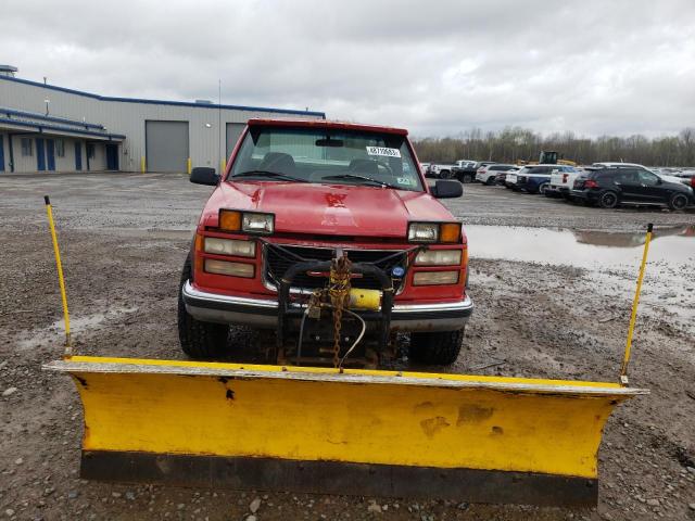 1GTGK24K8SZ568740 - 1995 GMC SIERRA K2500 RED photo 5