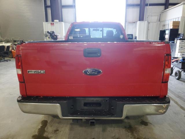 1FTRF14578KB29743 - 2008 FORD F150 RED photo 6