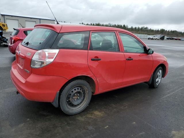 2T1KR32E58C690337 - 2008 TOYOTA COROLLA MA XR RED photo 3