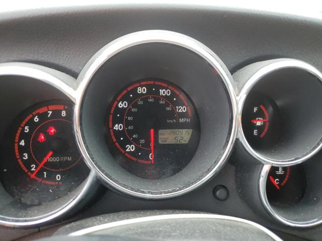 2T1KR32E58C690337 - 2008 TOYOTA COROLLA MA XR RED photo 9