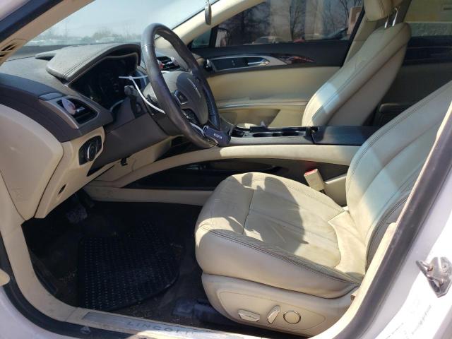 3LN6L2G93DR801444 - 2013 LINCOLN MKZ WHITE photo 7