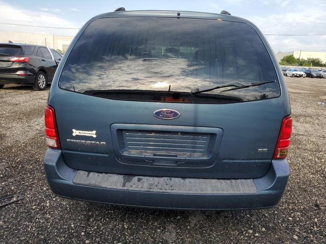 2FMZA51676BA01539 - 2006 FORD FREESTAR SE BLUE photo 6