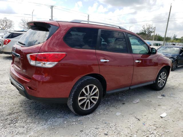 5N1AR2MNXDC609169 - 2013 NISSAN PATHFINDER S BURGUNDY photo 3