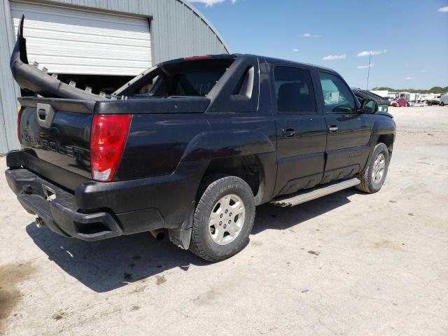 3GNEC13T93G148504 - 2003 CHEVROLET AVALANCHE C1500 BLACK photo 3