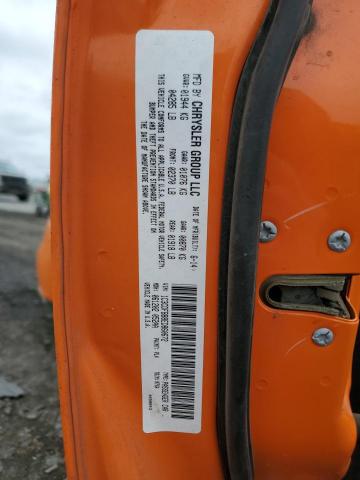 1C3CDFBB8ED860672 - 2014 DODGE DART SXT ORANGE photo 12