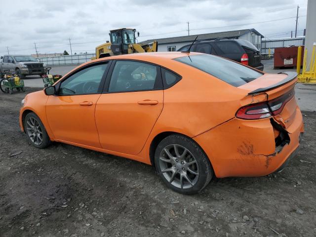 1C3CDFBB8ED860672 - 2014 DODGE DART SXT ORANGE photo 2