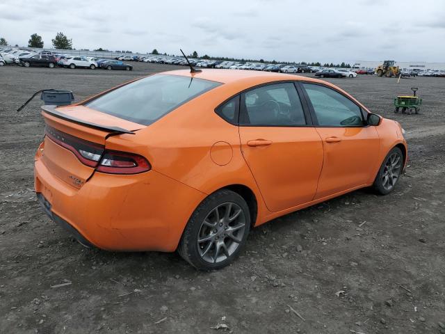 1C3CDFBB8ED860672 - 2014 DODGE DART SXT ORANGE photo 3