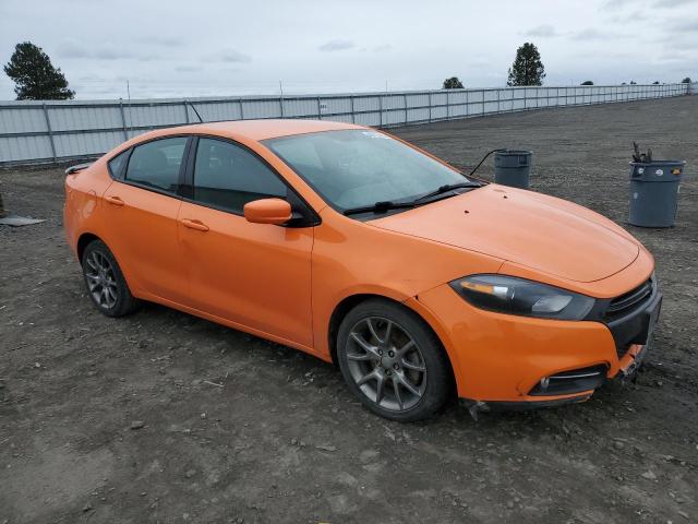 1C3CDFBB8ED860672 - 2014 DODGE DART SXT ORANGE photo 4