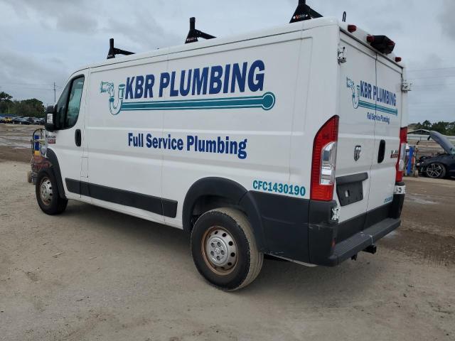 3C6TRVAG8LE115136 - 2020 RAM PROMASTER 1500 STANDARD WHITE photo 2