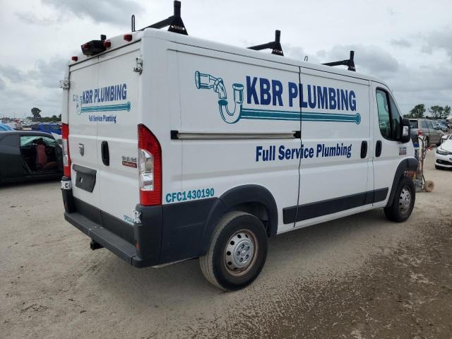 3C6TRVAG8LE115136 - 2020 RAM PROMASTER 1500 STANDARD WHITE photo 3