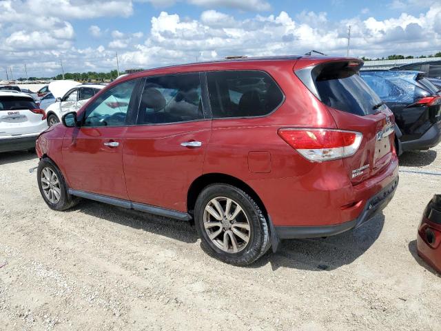 5N1AR2MN5EC731018 - 2014 NISSAN PATHFINDER S 红色 照片 2