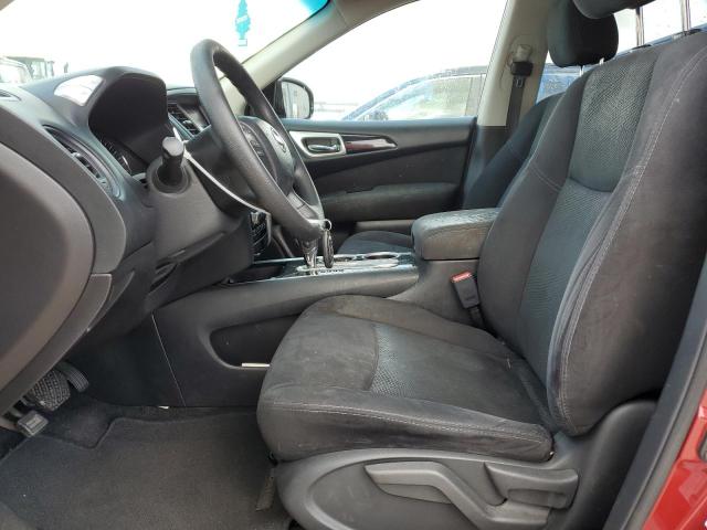 5N1AR2MN5EC731018 - 2014 NISSAN PATHFINDER S 红色 照片 7