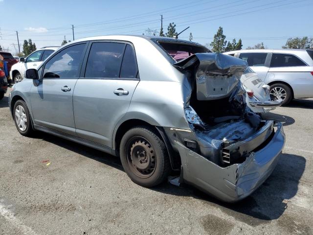 3N1BC1AP1BL496288 - 2011 NISSAN VERSA S GRAY photo 2