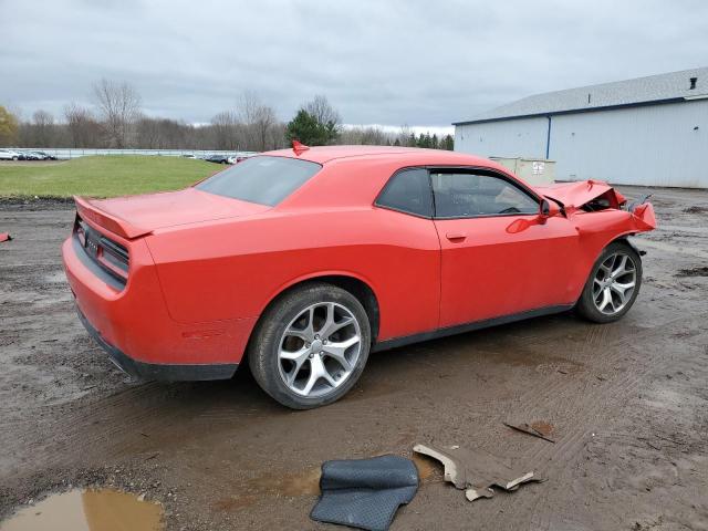 2C3CDZBG7FH717536 - 2015 DODGE CHALLENGER SXT PLUS RED photo 3