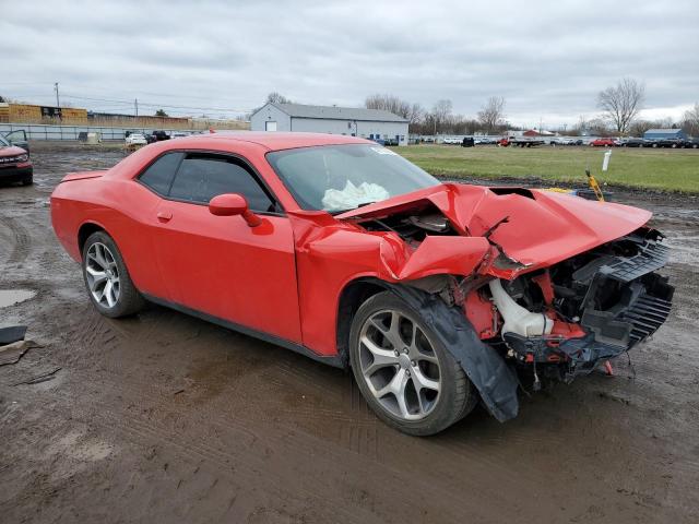 2C3CDZBG7FH717536 - 2015 DODGE CHALLENGER SXT PLUS RED photo 4