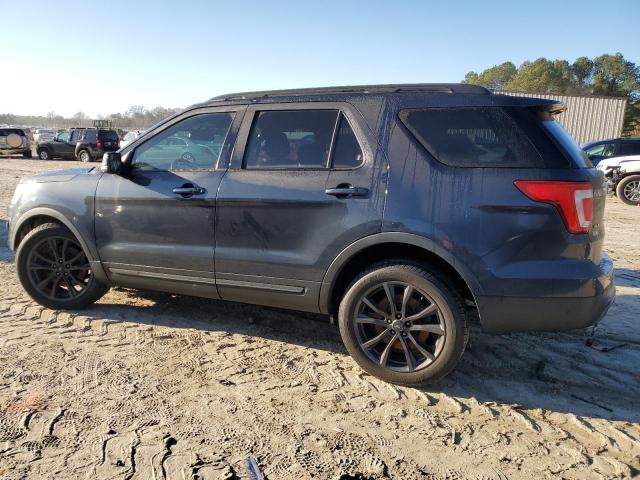 1FM5K8D80HGC59181 - 2017 FORD EXPLORER XLT CHARCOAL photo 2