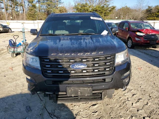 1FM5K8D80HGC59181 - 2017 FORD EXPLORER XLT CHARCOAL photo 5