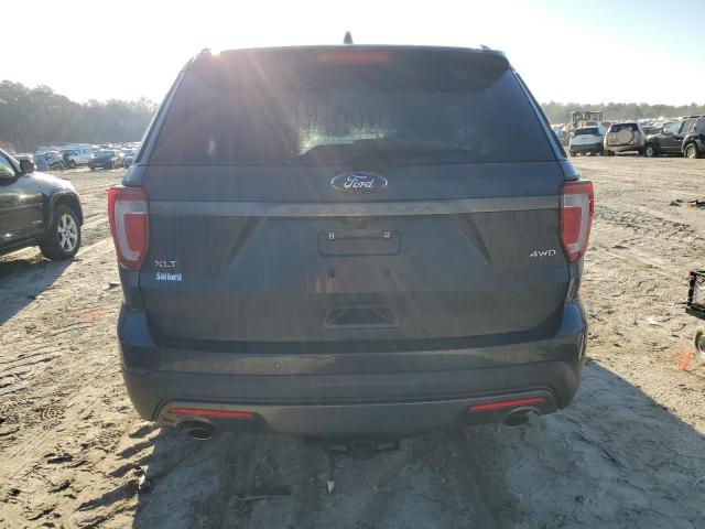 1FM5K8D80HGC59181 - 2017 FORD EXPLORER XLT CHARCOAL photo 6