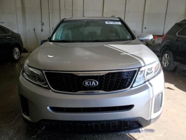 5XYKT4A76EG427445 - 2014 KIA SORENTO LX SILVER photo 5