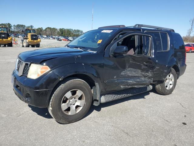 5N1AR18W65C744275 - 2005 NISSAN PATHFINDER LE შავი ფოტო 1