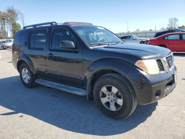 5N1AR18W65C744275 - 2005 NISSAN PATHFINDER LE შავი ფოტო 4