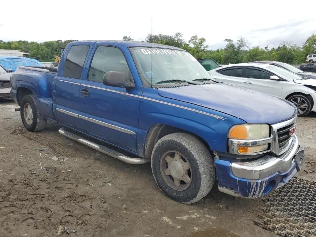 1GTEC19T54Z317192 - 2004 GMC NEW SIERRA C1500 BLUE photo 4