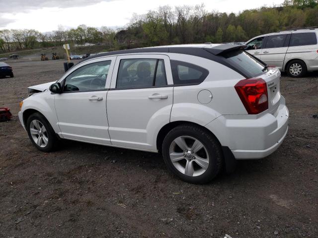 1C3CDWDA2CD510472 - 2012 DODGE CALIBER SXT WHITE photo 2