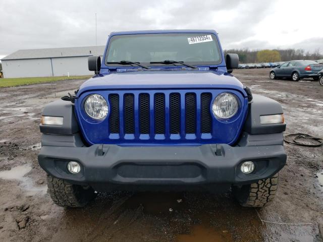 1C4HJXDN6LW346067 - 2020 JEEP WRANGLER U SPORT BLUE photo 5