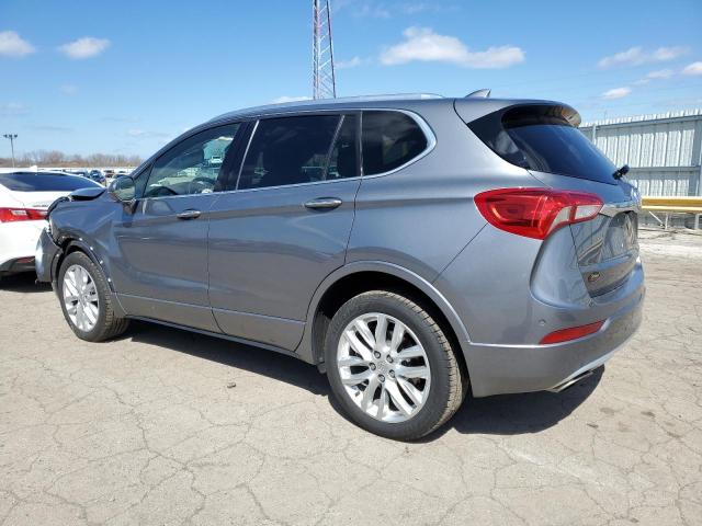 LRBFX3SX5KD003374 - 2019 BUICK ENVISION PREMIUM BLUE photo 2