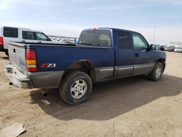 2GCEK19T7Y1306986 - 2000 CHEVROLET SILVERADO K1500 BLUE photo 3