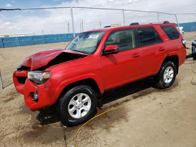 JTEMU5JR8M5899260 - 2021 TOYOTA 4RUNNER SR5/SR5 PREMIUM RED photo 1