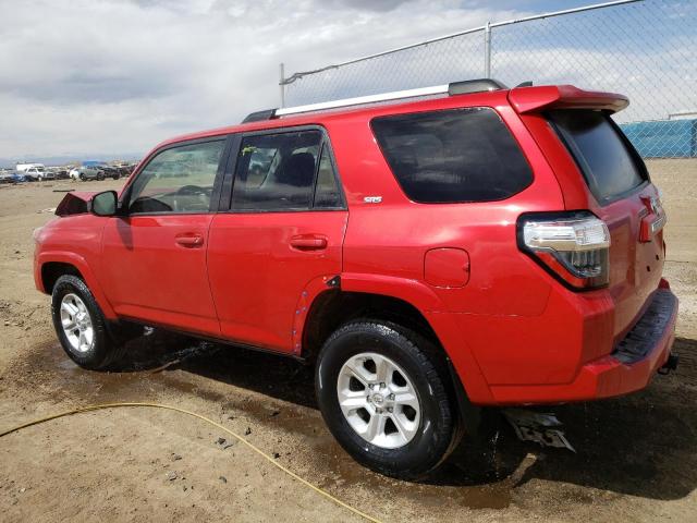 JTEMU5JR8M5899260 - 2021 TOYOTA 4RUNNER SR5/SR5 PREMIUM RED photo 2