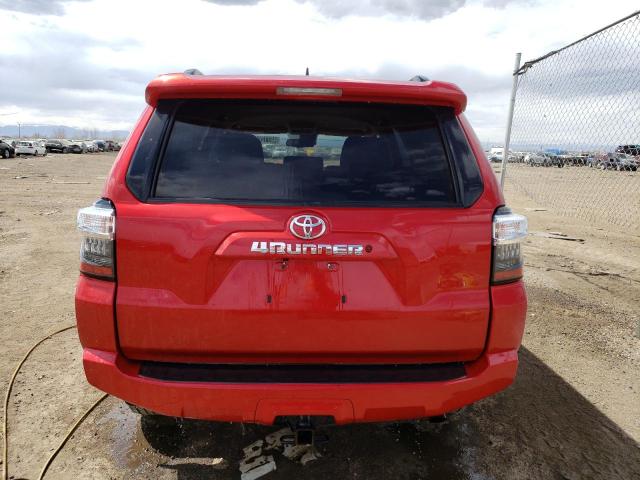 JTEMU5JR8M5899260 - 2021 TOYOTA 4RUNNER SR5/SR5 PREMIUM RED photo 6